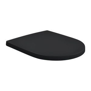 Capac wc Villeroy & Boch Subway 3.0 cu inchidere lenta si QuickRelease Pure Black imagine