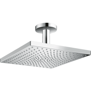Palarie de dus Hansgrohe Raindance E 300 1jet EcoSmart cu brat de dus de tavan 10cm crom imagine