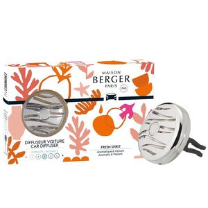 Set odorizant masina Maison Berger Estival + rezerva ceramica Fresh Spirit imagine