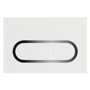 Clapeta rezervor Ravak Concept Chrome alb imagine