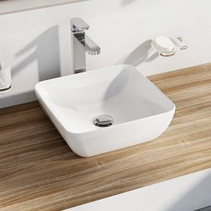 Lavoar tip bol Ravak Uni 380 S Slim 38x38x12.5cm alb imagine