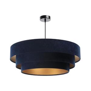 Lustră pe cablu TRINITI 1xE27/60W/230V albastră/galbenă imagine