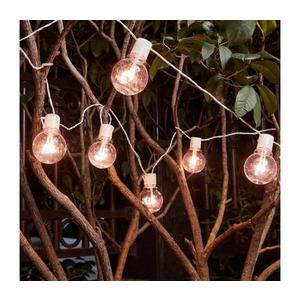Lanț LED decorativ de exterior PARTAJ 16xLED/0, 064W/24V IP44 alb Eglo 900238 imagine