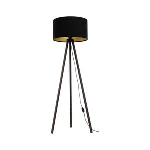Lampadar 1xE27/60W/230V maro/negru imagine