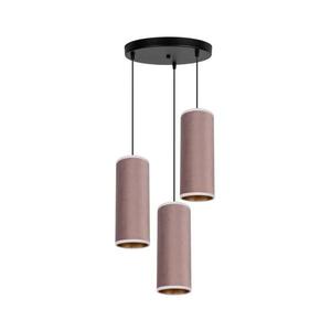 Lustră pe cablu AVALO 3xE27/60W/230V d. 35 cm roz imagine