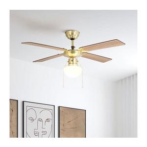 lator de tavan Eglo 35123 FORTALEZA 1xE27/60W/230V auriu imagine