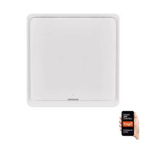 Comutator cu 1 buton GoSmart Tuya alb imagine