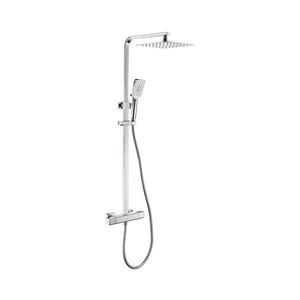 Set de duș cu baterie termostatică BATH DELUXE 31-120-08-60-00 NAESBY crom imagine