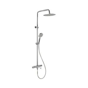 Set de duș cu baterie termostatică BATH DELUXE 31-160-11-60-00 DRAGOR crom imagine