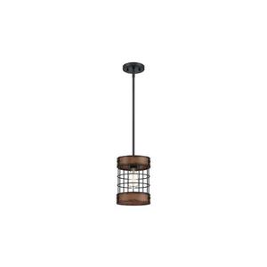 Lustră pe cablu Westinghouse 61179 LANGSTON 1xE27/60W/230V lemn recuperat imagine