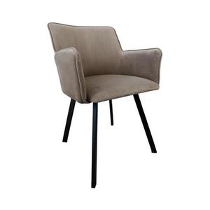 Scaun de sufragerie AMELIA taupe imagine
