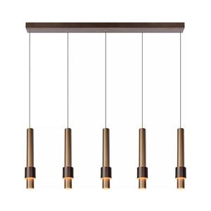 Lustră LED dimabilă pe cablu Lucide 24402/30/96 MARGARY 5xLED/4, 2W/230V alamă imagine