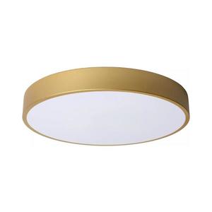 Plafonieră LED dimabilă Lucide 79185/40/02 UNAR LED/24W/230V d. 39, 5 cm auriu imagine