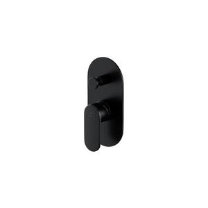 Baterie de duș pentru instalare ascunsă Cersanit S951-322 CREA negru imagine