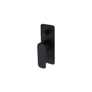 Baterie de duș pentru instalare ascunsă Cersanit S951-373 LARGA negru imagine