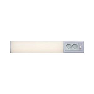 Corp de iluminat LED cu prize pentru corpuri de bucătărie Rabalux 78040 BATH 2E LED/10W/230V 4000K 50 cm alb imagine