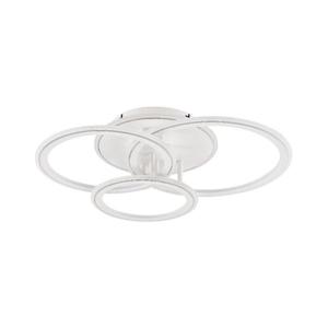 Plafonieră LED dimabilă Zuma Line MS238130-WH LUNAR LED/55W/230V 3000-6000K alb + telecomandă imagine