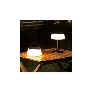 Lampă LED solară reîncărcabilă dimabilă Zuma Line DT36111 AURE LED/2, 2W/2000mAh IP44 negru imagine