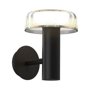 Lampă LED solară de perete Zuma Line WT33111 BLUET LED/2, 5W/2000mAh IP44 negru imagine
