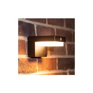 Aplică LED solară Zuma Line WT33811 GRID LED/4, 5W/2000mAh IP44 negru imagine