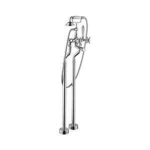 Set cu baterie pentru cadă autoportantă BATH DELUXE 28-108-01-60-00 106, 3 cm crom imagine