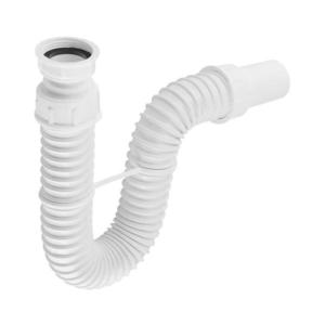 Sifon flexibil de chiuvetă Bruckner DN40 alb imagine