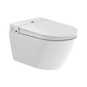Toaletă suspendată cu bideu BATH DELUXE 21-040-02-11-00 TISVILDELEJE 42, 4 cm alb + telecomandă imagine