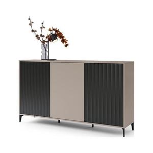 Dulap RONJA taupe/negru imagine