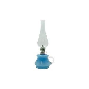 Lampă cu gaz lampant TEREZA 34 cm albastru deschis imagine