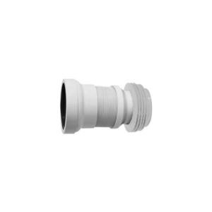 Racord flexibil pentru vas de toaletă Bruckner 21-33 cm alb imagine