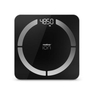 Cântar corporal digital inteligent Niceboy ION SmartScale 3xAAA negru imagine
