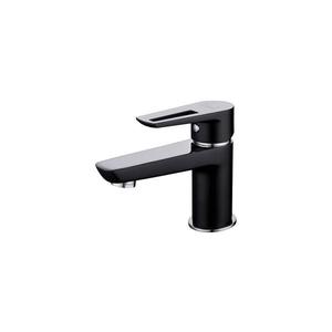 Baterie de lavoar Cersanit S951-048 MILLE 13, 4 cm negru + l imagine