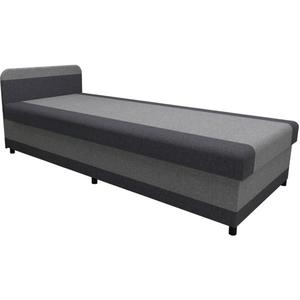 Pat de zi tapițat cu spațiu de depozitare TALI 80x202 gri/antracit imagine