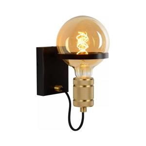 Lampă de perete Lucide 30271/01/30 OTTELIEN 1xE27/60W/230V negru imagine