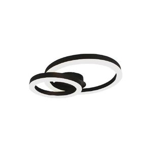 Plafonieră LED/20W/230V 3000K negru imagine