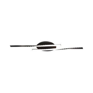 Plafonieră LED/12W/230V 3000K negru imagine