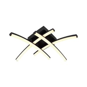 Plafonieră LED/24W/230V 3000K negru imagine
