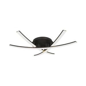 Plafonieră LED/20W/230V 3000K negru imagine