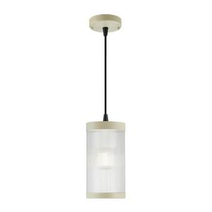 Lustră pe cablu de exterior Nordlux COUPAR 1xE27/25W/230V IP33 crem imagine