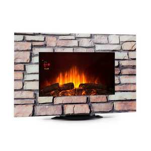 Klarstein Colmar, semineu electric, 2000 W, 7 LED-uri color, telecomandă imagine
