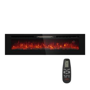 Klarstein Galeras 178, șemineu electric de perete, 1800 W, LED imagine