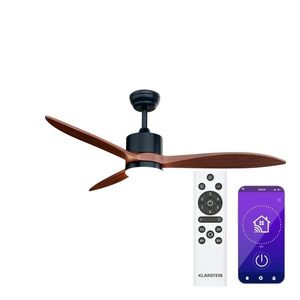 Klarstein SkyBreeze Smart istropný ventilátor, Vnútorné i vonkajšie použitie, Inteligentné ovládanie, IP44, 40 dB imagine
