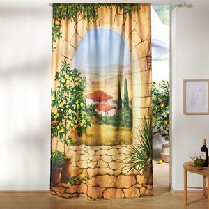 Perdeaua usa "Toscana" Casa Bonita imagine
