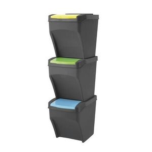 Set coșuri de gunoi sortat Recykle BIN 3x 25 l imagine