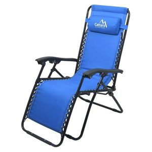 Scaun de camping înclinabil Cattara Livorno, albastru imagine
