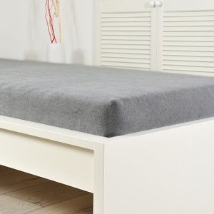 Cearșaf de pat 4Home din frotir Ideal gri , 100 x200 cm, gri, 100 x 200 cm imagine