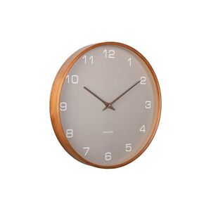 Karlsson 5993GY ceas de perete cu design gri, diametru 40 cm imagine