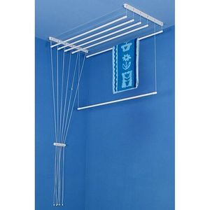 Uscător de rufe Ideal plafon 6 bare, 150 cm imagine