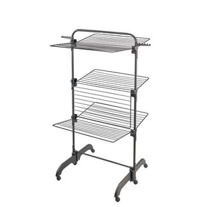 Uscător metalic Leifheit Comfort Tower 420 Black 81691 imagine