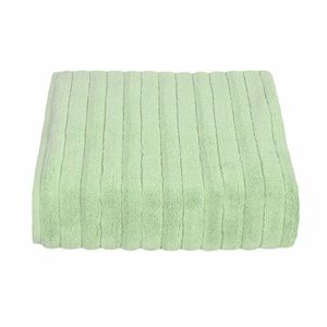 Prosop micro bumbac DELUXE verde, 50 x 95 cm, verde deschis, 50 x 95 cm imagine